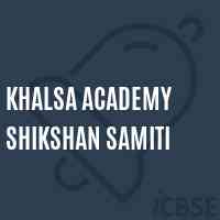Khalsa Academy Shikshan Samiti School Logo