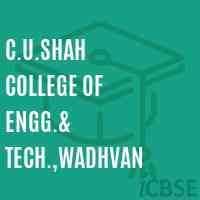 C.U.Shah College of Engg.& Tech.,Wadhvan Logo