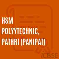 Hsm Polyytechnic, Pathri (Panipat) College Logo