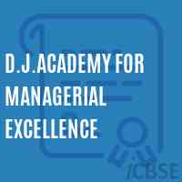 D.J.Academy For Managerial Excellence College Logo