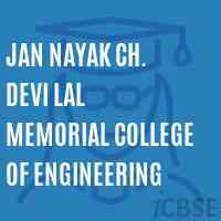 Jan Nayak Ch. Devi Lal Memorial College of Engineering Logo