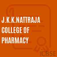 J.K.K.Nattraja College of Pharmacy Logo