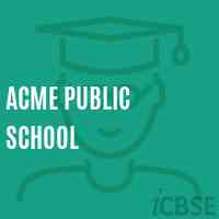 Acme Public School Logo