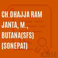 Ch.Dhajja Ram Janta, M., Butana(SFS) (Sonepat) College Logo