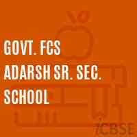 Govt. Fcs Adarsh Sr. Sec. School Logo