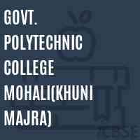 Govt. Polytechnic College Mohali(Khuni Majra) Logo