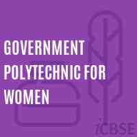 Government Polytechnic For Women College Logo