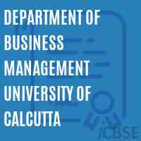 Department of Business Management University of Calcutta Logo
