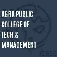 Agra Public College of Tech.& Management Logo