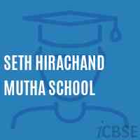 Seth Hirachand Mutha School Logo
