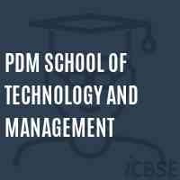 PDM School of Technology and Management Logo
