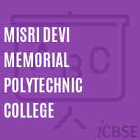 Misri Devi Memorial Polytechnic College Logo