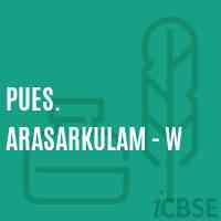 Pues. Arasarkulam - W Primary School Logo