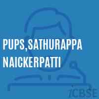 Pups,Sathurappa Naickerpatti Primary School Logo