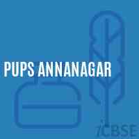 Pups Annanagar Primary School Logo