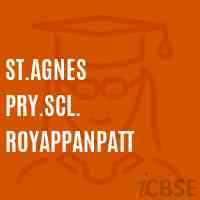 St.Agnes Pry.Scl. Royappanpatt Primary School Logo