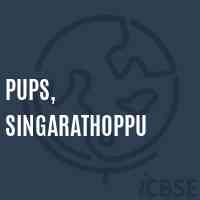 Pups, Singarathoppu Primary School Logo