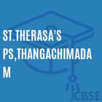 St.Therasa'S Ps,Thangachimadam Primary School Logo