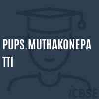 Pups.Muthakonepatti Primary School Logo