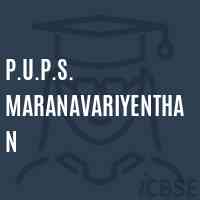 P.U.P.S. Maranavariyenthan Primary School Logo