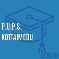 P.U.P.S. Kottaimedu Primary School Logo