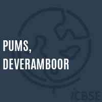 Pums, Deveramboor Middle School Logo
