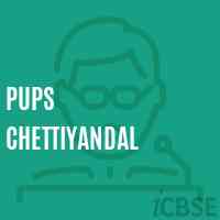 Pups Chettiyandal Primary School Logo