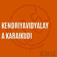 Kendriyavidyalaya Karaikudi Senior Secondary School Logo