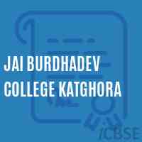 Jai Burdhadev College Katghora Logo
