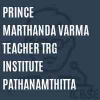 Prince Marthanda Varma Teacher Trg Institute Pathanamthitta Logo