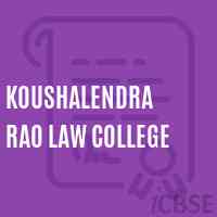 Koushalendra Rao Law College Logo