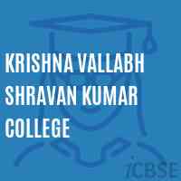 Krishna Vallabh Shravan Kumar College Logo