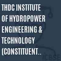 THDC Institute of Hydropower Engineering & Technology (Constituent College of Uttarakhand technical University) Logo