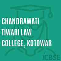 Chandrawati Tiwari Law College, Kotdwar Logo