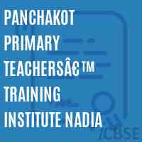 PANCHAKOT PRIMARY TEACHERSâ€™ TRAINING INSTITUTE NADIA Logo