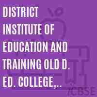 District Institute of Education and Training Old D. Ed. College, Akola Logo