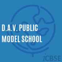 D.A.V. Public Model School Logo