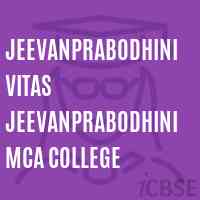 Jeevanprabodhini Vitas Jeevanprabodhini Mca College Logo