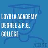 Loyola Academy Degree & P.G. College Logo