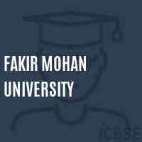 Fakir Mohan University Logo