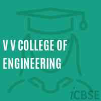 V V College of Engineering Logo