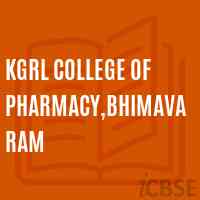 Kgrl College of Pharmacy,Bhimavaram Logo