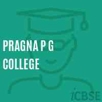 Pragna P G College Logo