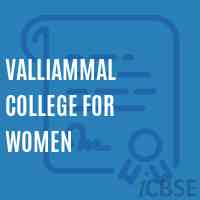 Valliammal College For Women Logo