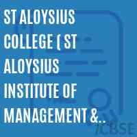 St Aloysius College ( St Aloysius Institute of Management & Information Technology ) Logo