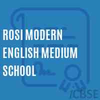 Rosi Modern English Medium School Logo