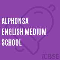 Alphonsa English Medium School Logo