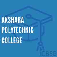 Akshara Polytechnic College Logo