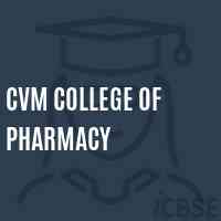 Cvm College of Pharmacy Logo