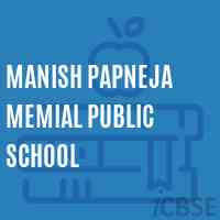 Manish Papneja Memial Public School Logo